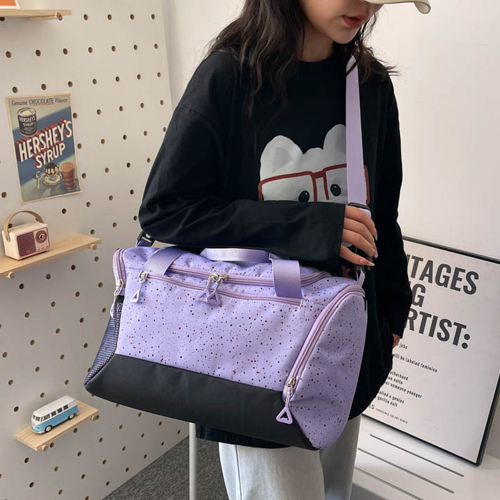 Sporty shoulder bag with versatile compartments Bowlift