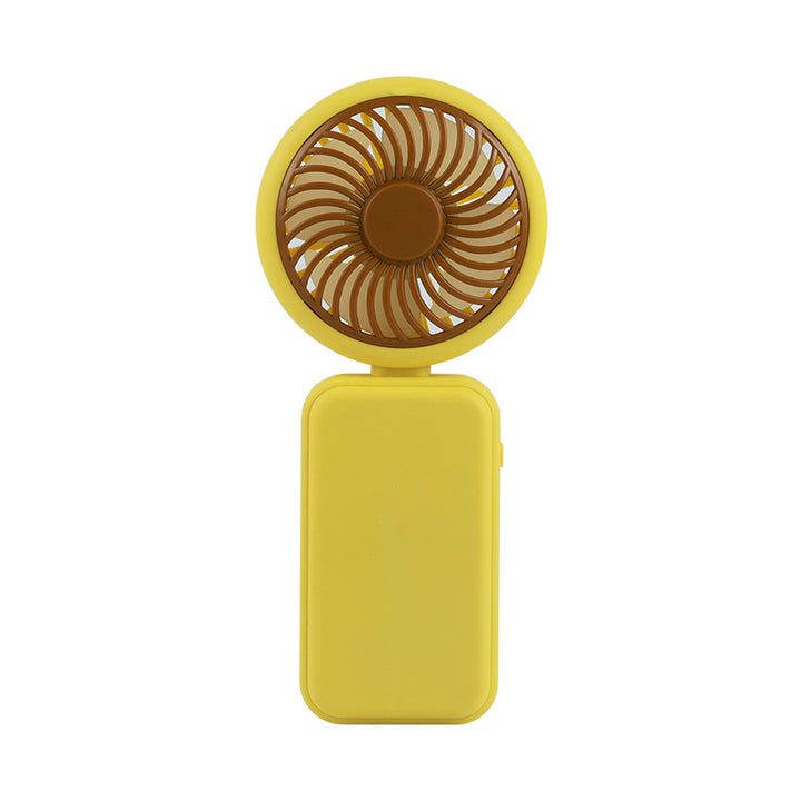 Women's Portable Handheld Fan with USB Charging Function and Adjustable Tilt Angle Bowlift