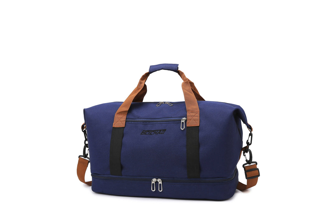 Durable Multi-Compartment Travel Duffel Bag