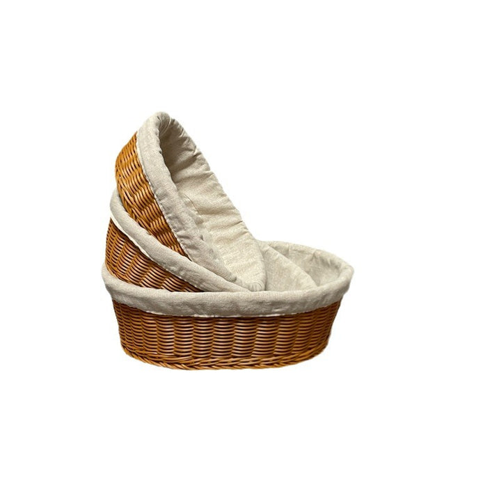 Cozy Woven Bread Basket Bowlift