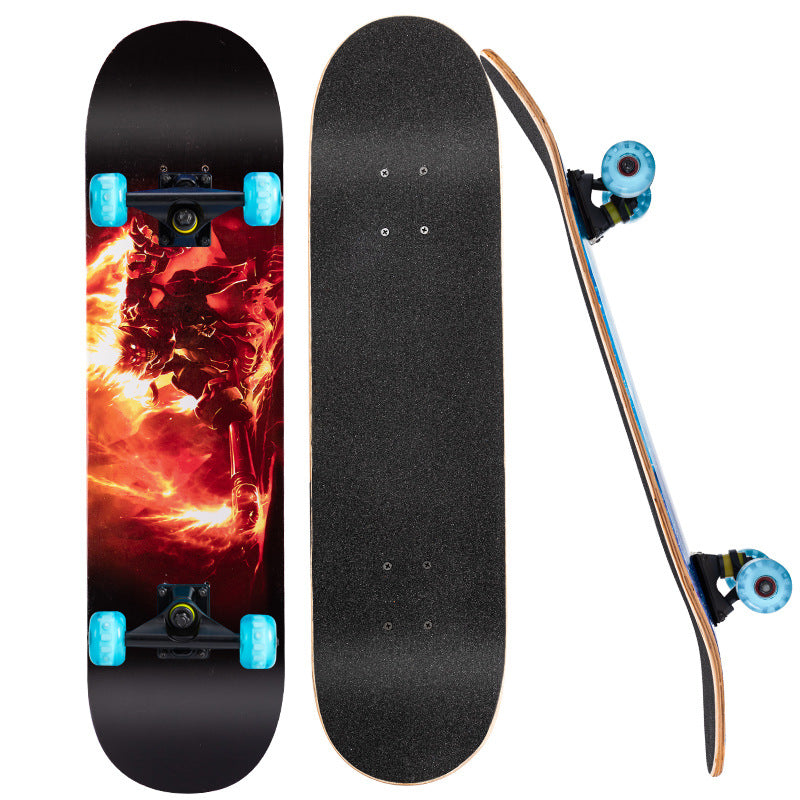 Sturdy Graphic Skateboard Bowlift