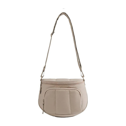 Stylish shoulder bag with detachable shoulder strap and versatile compartments Bowlift