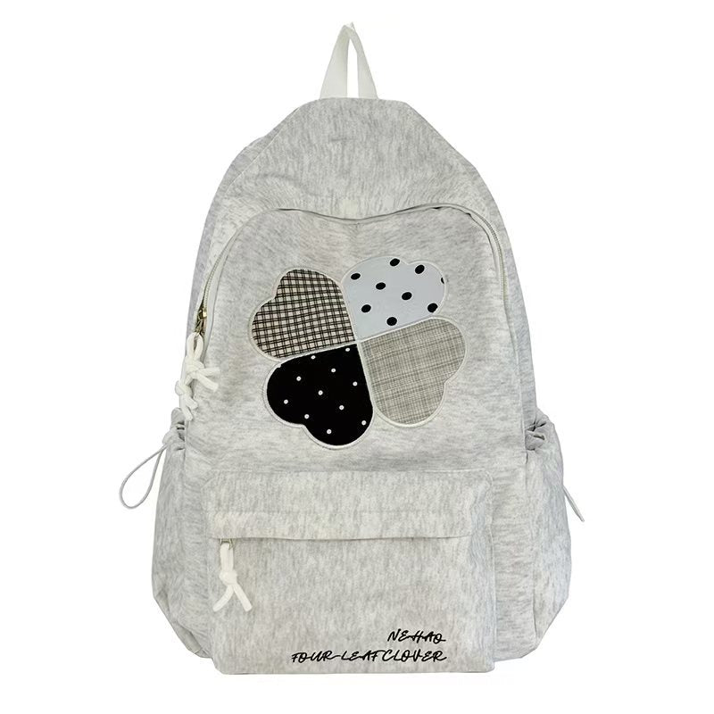 Creative Patchwork Design Backpack Bowlift