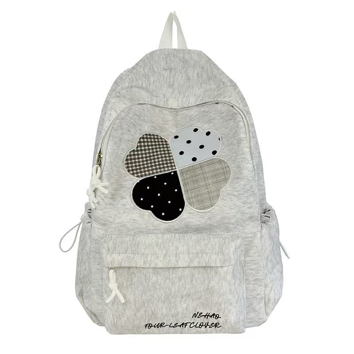 Creative Patchwork Design Backpack Bowlift