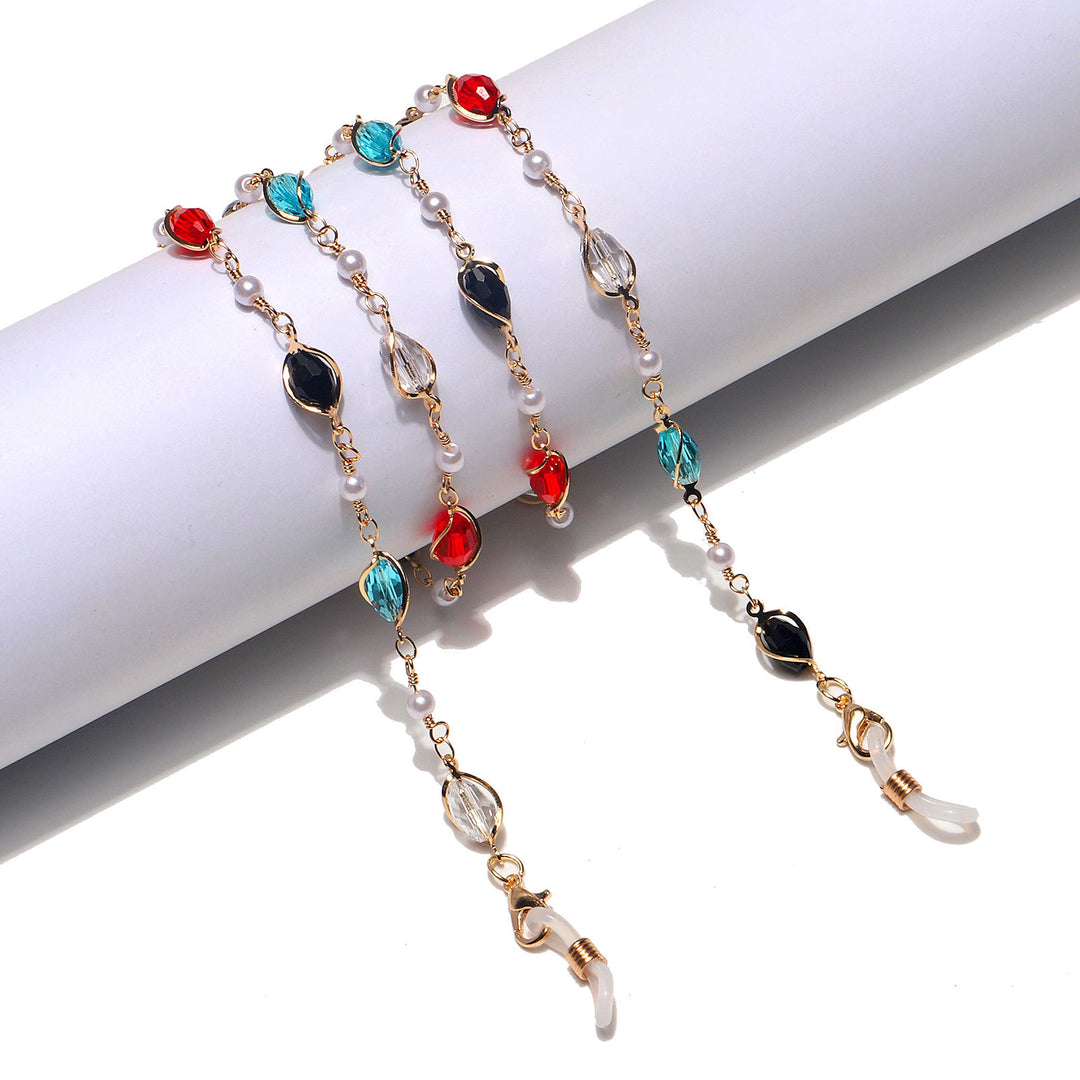 Beaded Eyewear Chain Bowlift