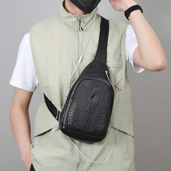 Leather Crossbody Bag Bowlift