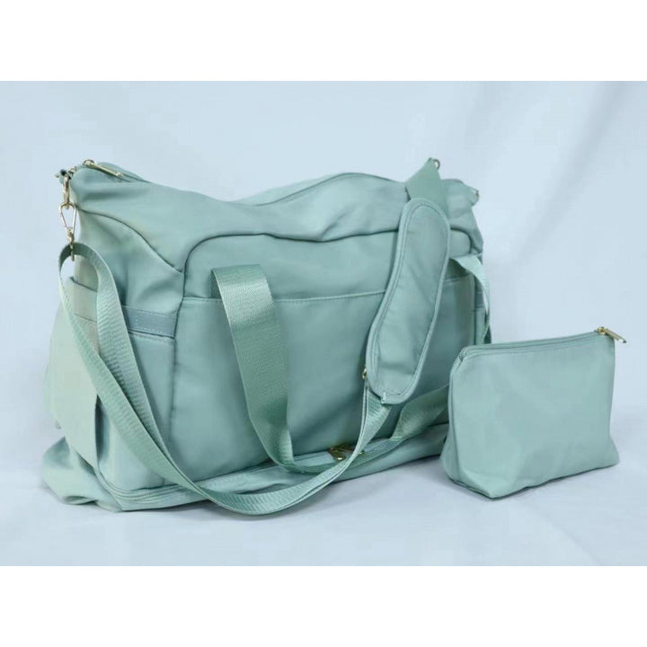 Multifunctional Tote Bag with Removable Cosmetic Bag Bowlift