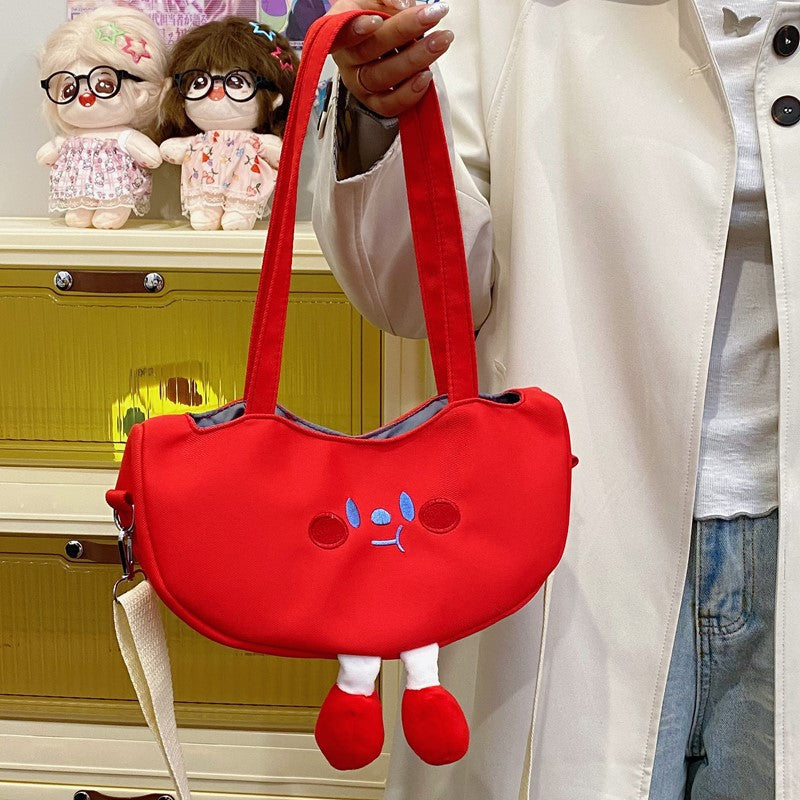 Cute Cartoon Character Crossbody Bag Bowlift