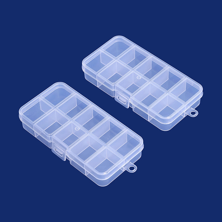 Multi-Division Clear Craft Storage Box Bowlift