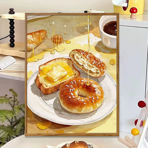 Whimsical Culinary Art Print Bowlift