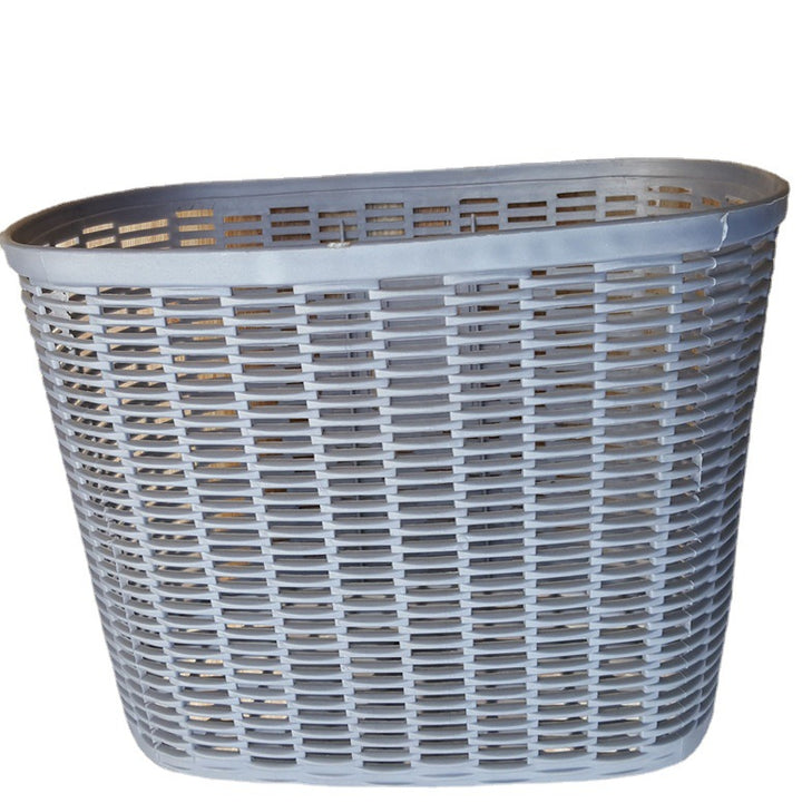 durable ventilated plastic laundry hamper with woven grid design Bowlift