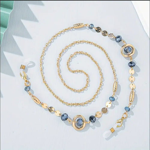 Artisan Gemstone Eyewear Chain Bowlift