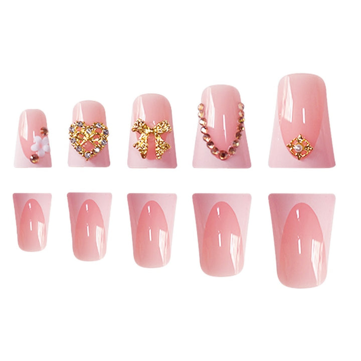 Glamorous Decorative Press-On Nails Bowlift
