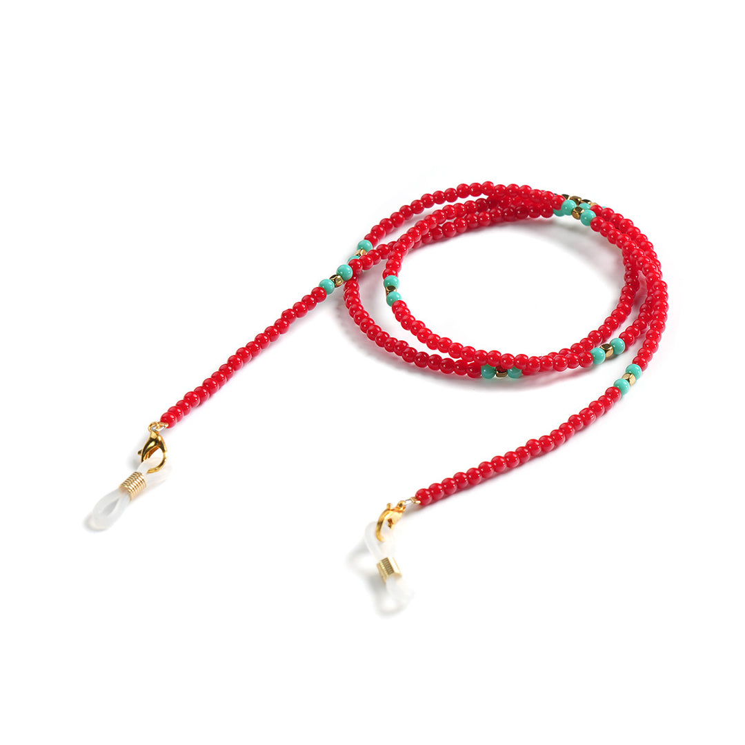 Handcrafted Beaded Eyewear Chain Bowlift