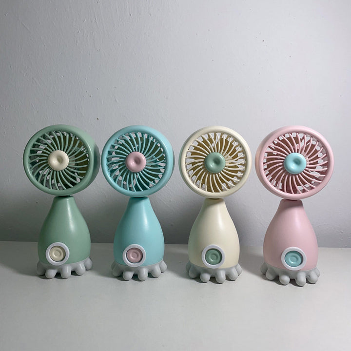 Unisex Handheld Fan with Flexible Tilt Angle Bowlift