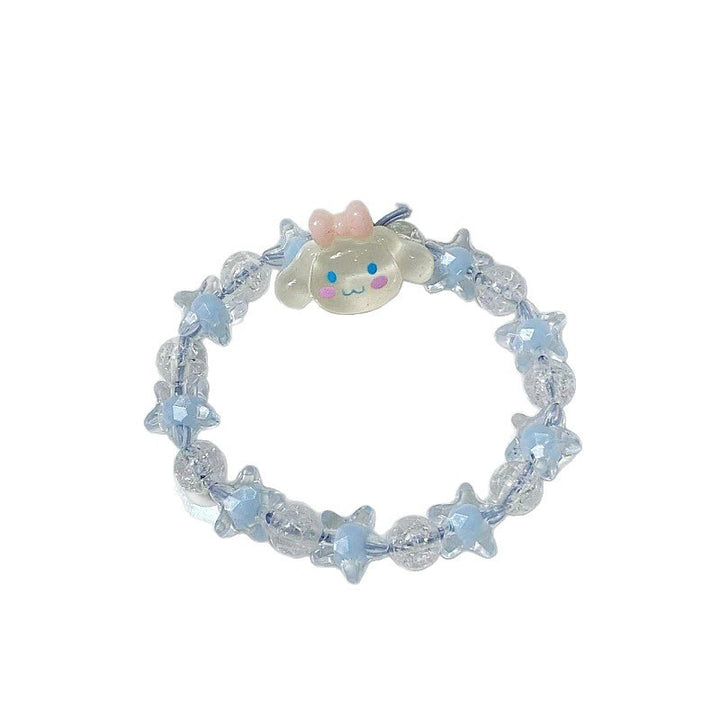 Playful bracelet with stars and cute pendant Bowlift