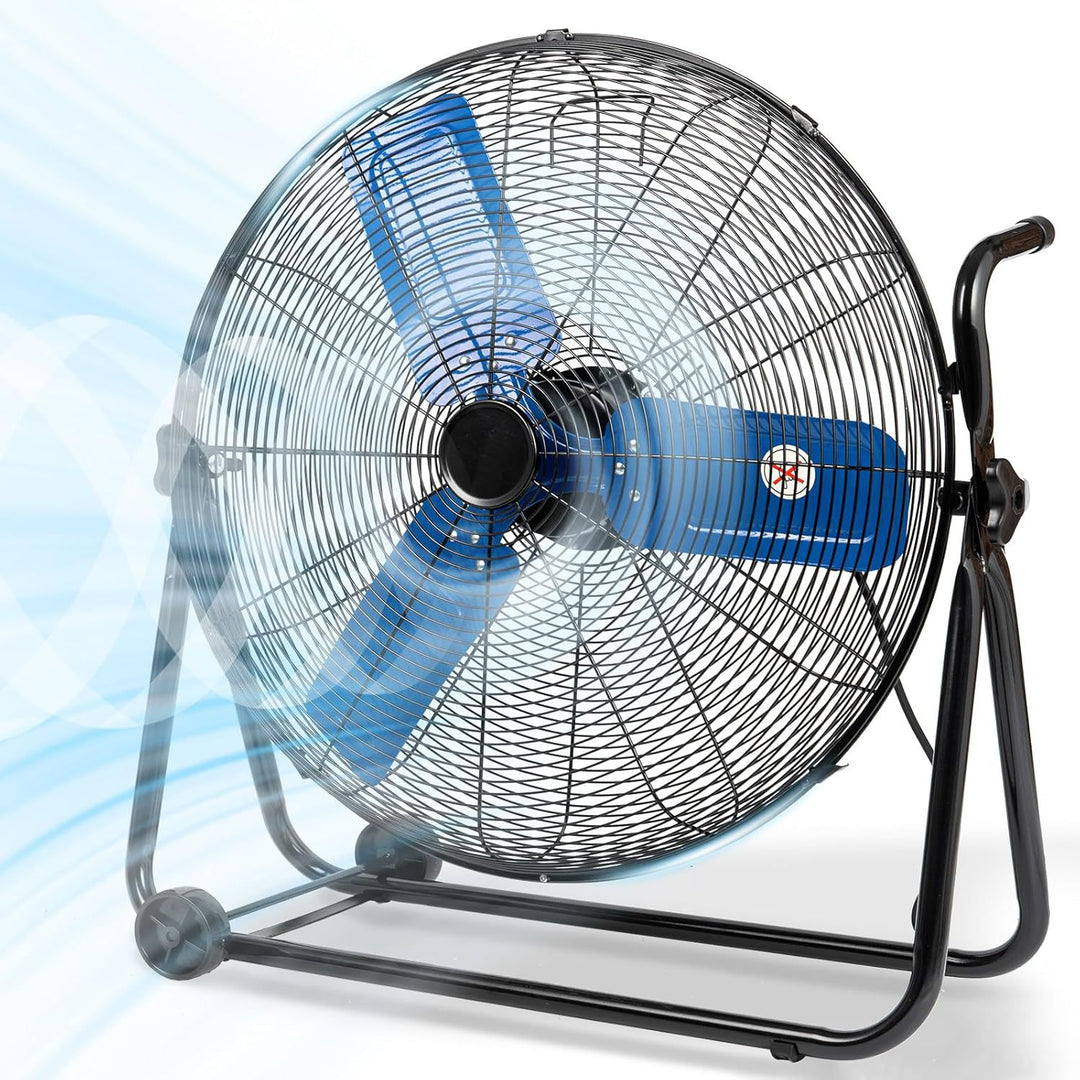 Industrial Floor Fan Bowlift