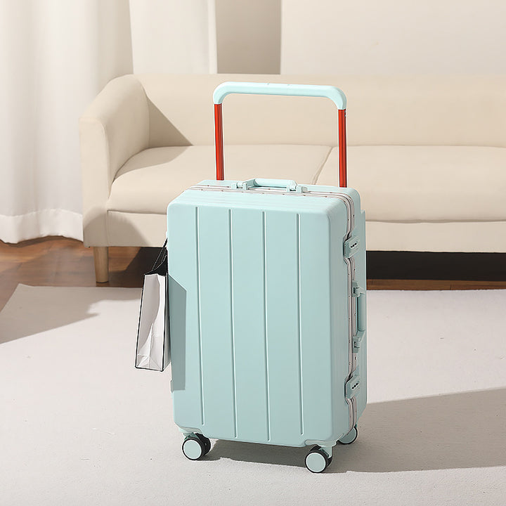 Compact Hard-Shell Travel Suitcase Bowlift