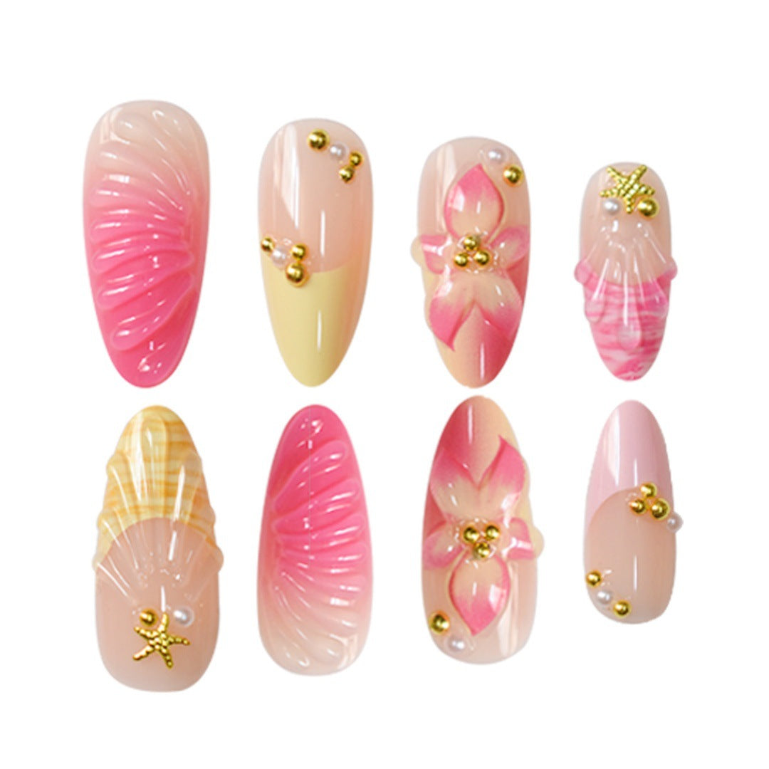 Elegant Floral Nail Art Extensions Bowlift 1787913880