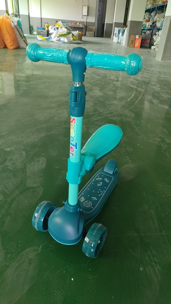Adjustable Height Kickboard Scooter Bowlift