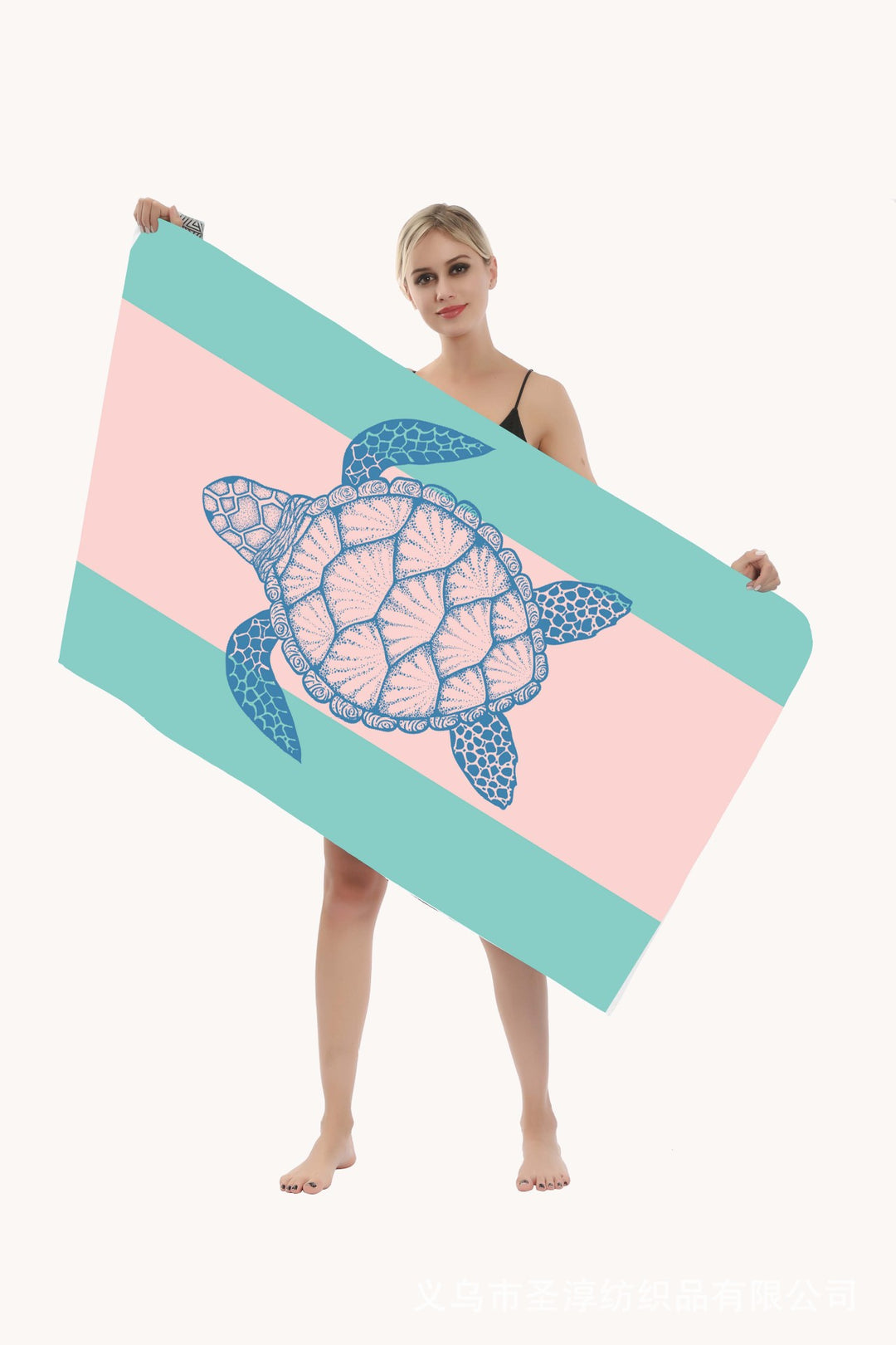 Beach towel with creative dolphin design Bowlift