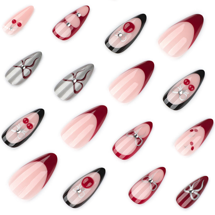 Artistic Nail Extensions with Unique 3D Designs Bowlift