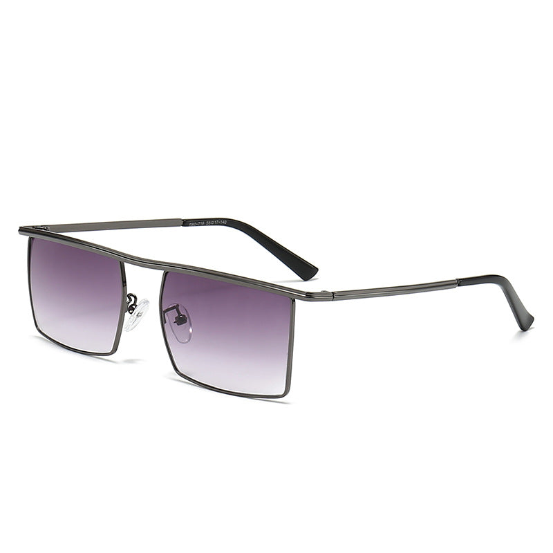 Women's fashionable sunglasses with intricate, rectangular frame Bowlift