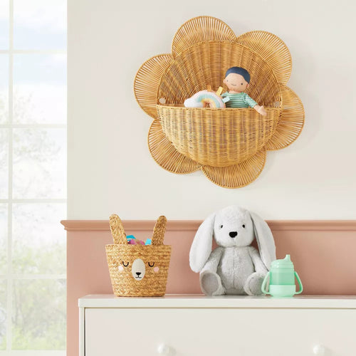 Floral Decorative Basket Bowlift