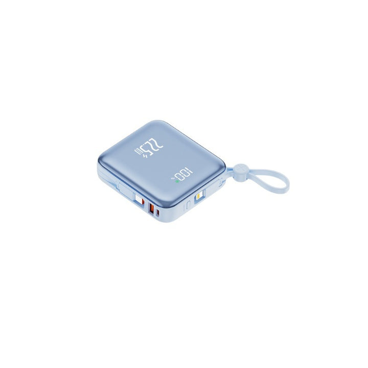 Portable Wireless Power Bank with Smart Charging Function and LCD Display Bowlift