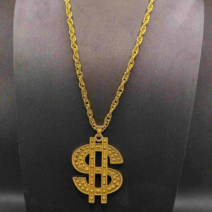 Statement Dollar Sign Necklace Bowlift