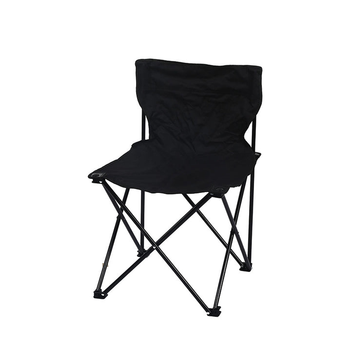 Folding chair with ergonomic backrest and sturdy frame Bowlift
