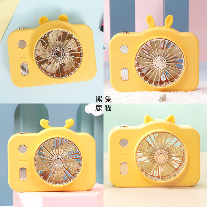 Women's Portable Camera Style Fan Bowlift