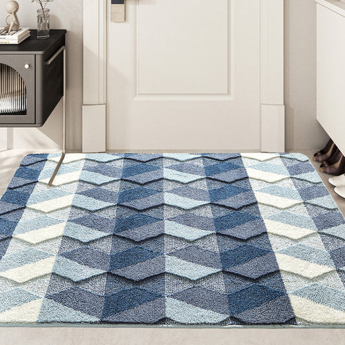 Geometric Pattern Area Rug Bowlift