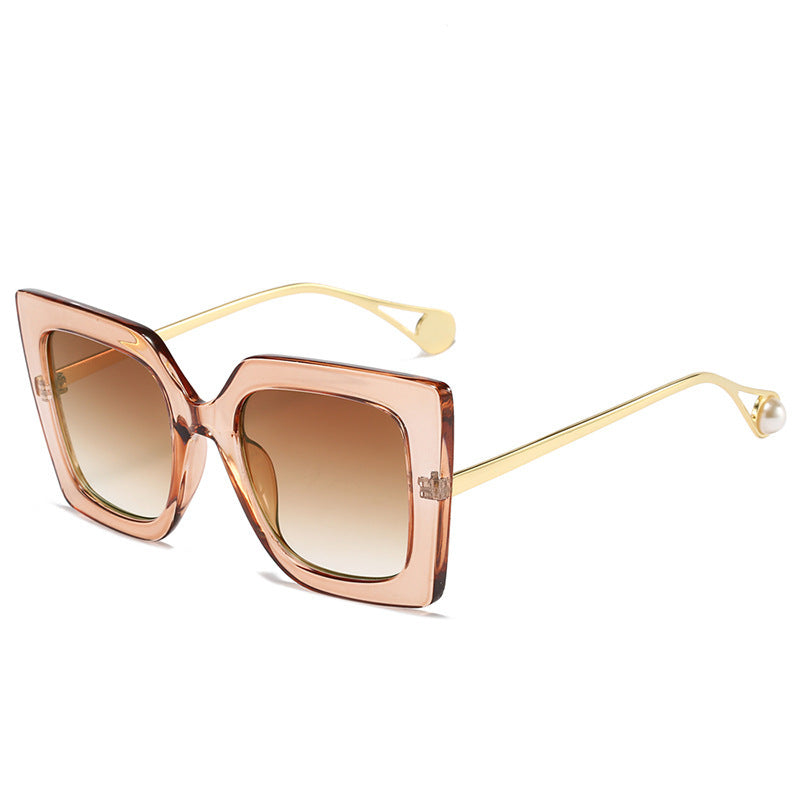 Oversized Geometric Fashion Sunglasses Bowlift