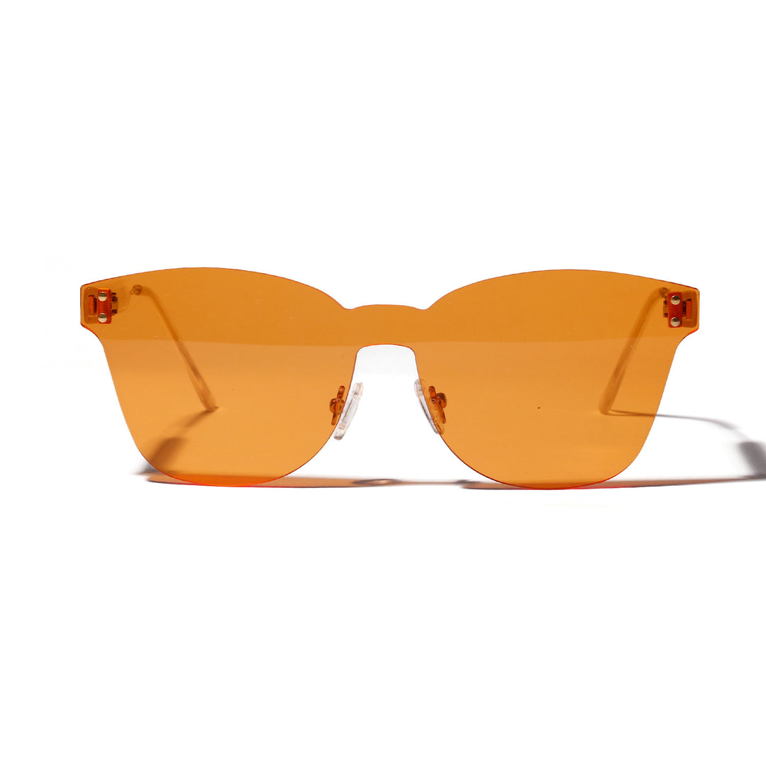 Women's Fashion Sunglasses with Unique Transparent Frame Bowlift
