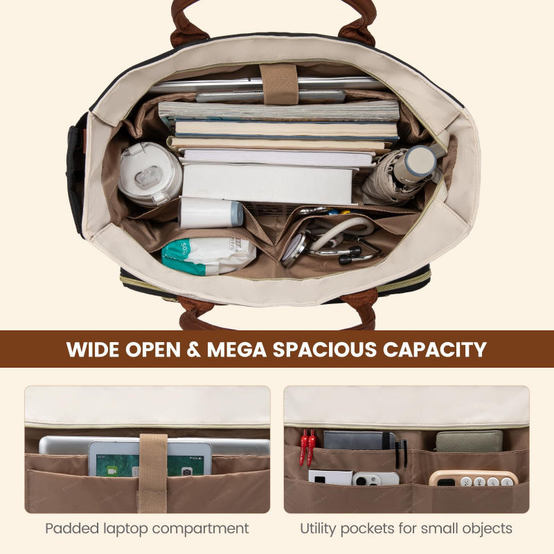 Elegant Multi-Organizer Bag Bowlift