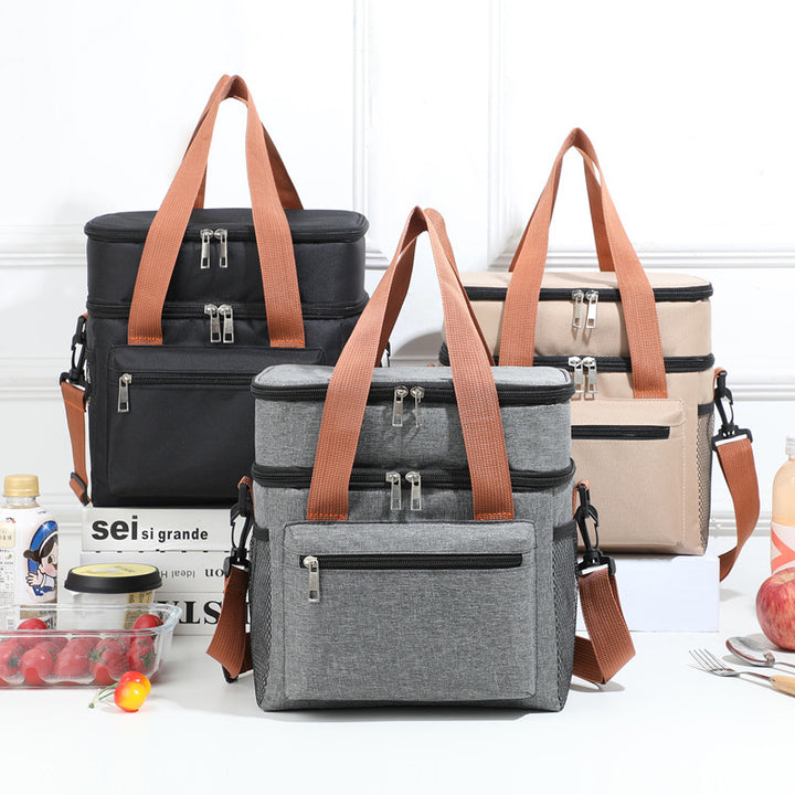 Women's Insulated Lunch and Cooler Bag with Versatile Compartments Bowlift