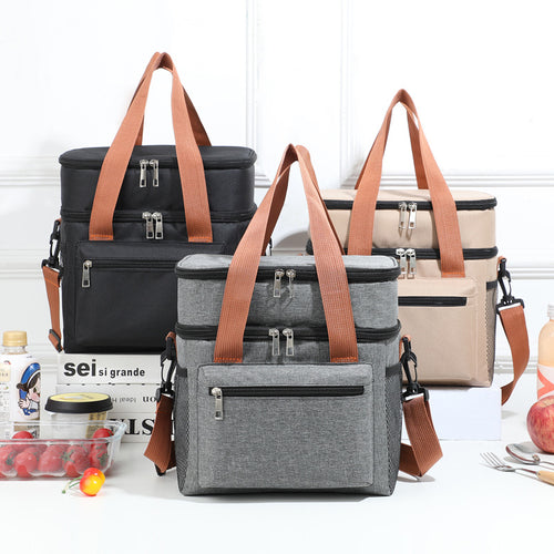 Women's Insulated Lunch and Cooler Bag with Versatile Compartments Bowlift