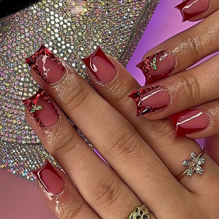 Decorative Press-On Nail Art Extensions Bowlift 1787913852