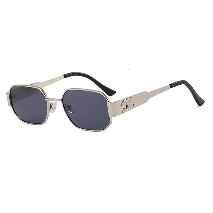 Women's geometric sunglasses in modern design with polarized lenses Bowlift