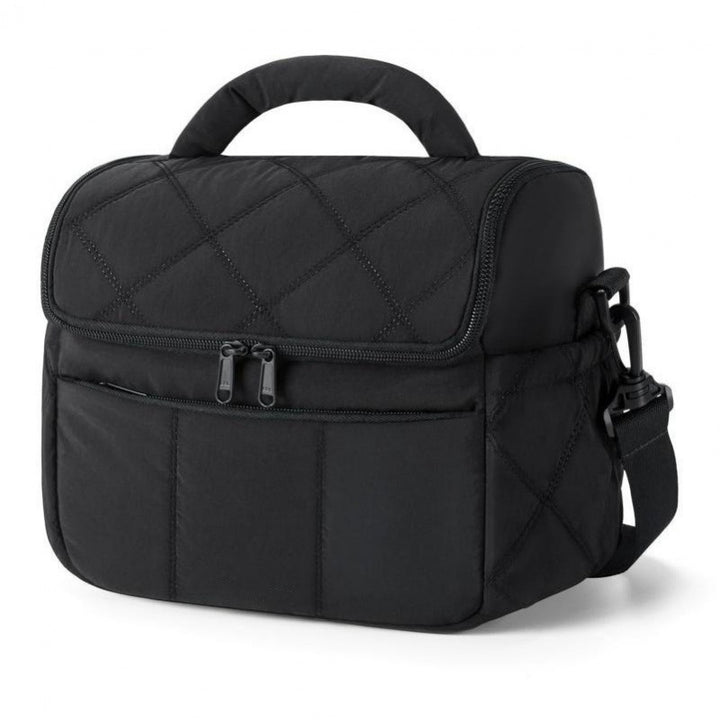 Stylish cosmetic bag with removable shoulder strap Bowlift