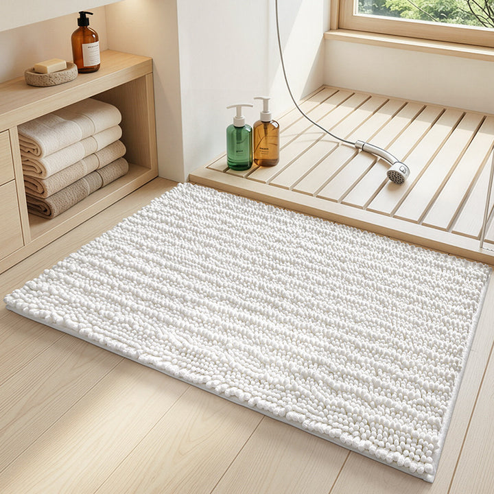Textured Memory Foam Bathroom Mat Bowlift