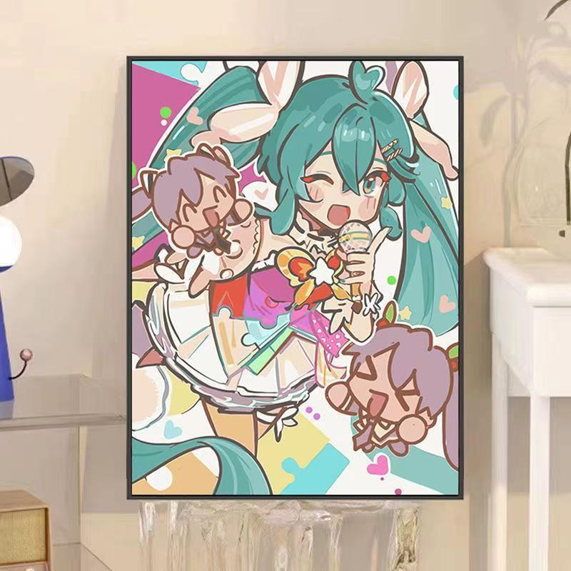 Anime-Inspired Decorative Wall Art Bowlift