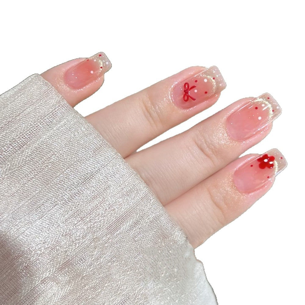 Decorative Nail Art Press-On Nails Bowlift