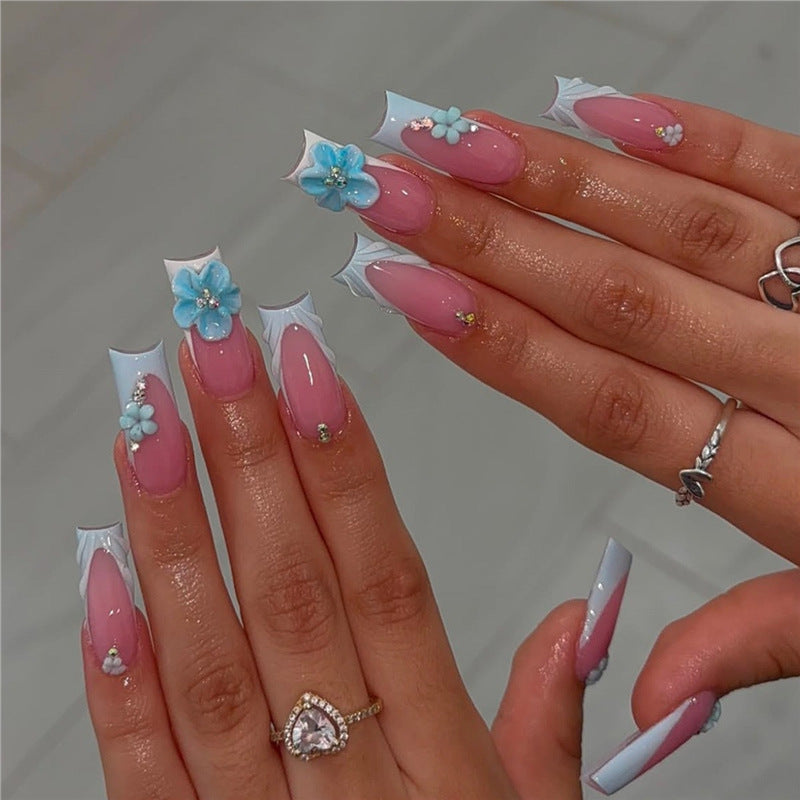 Decorative Acrylic Press-On Nail Art Bowlift