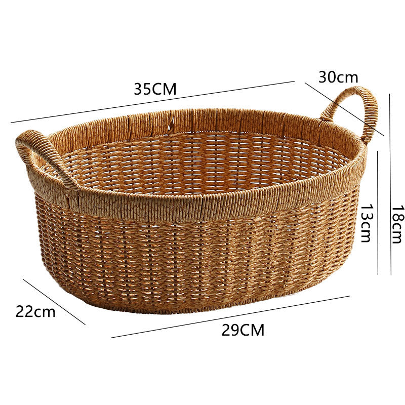 Handcrafted Decorative Woven Storage Basket Bowlift