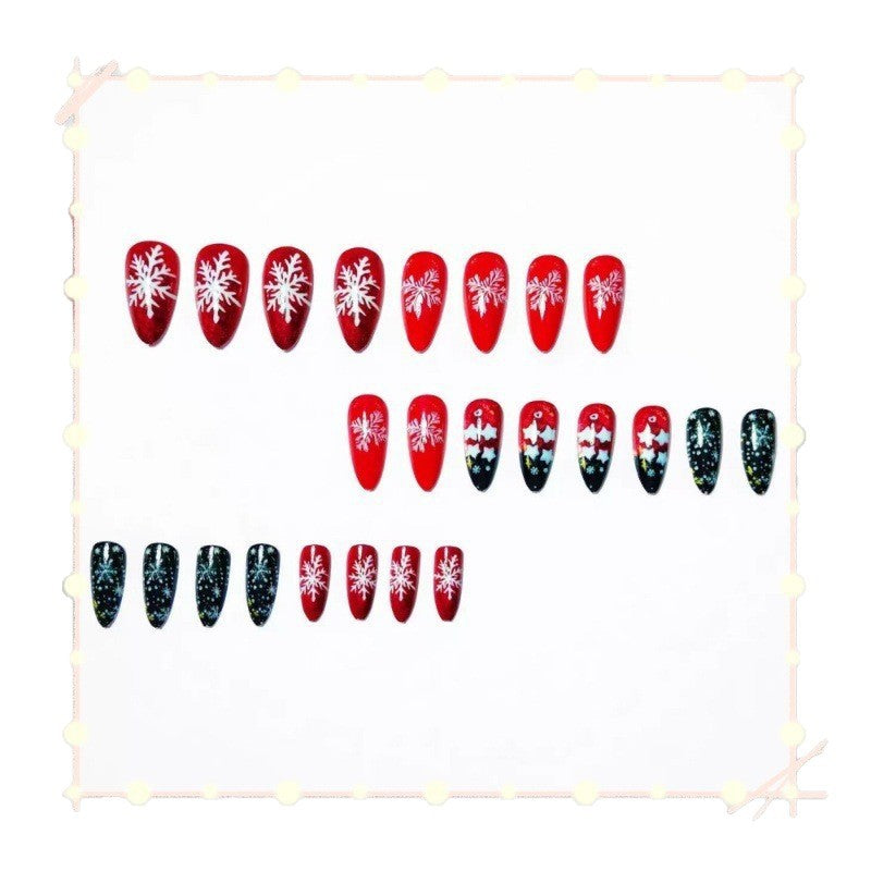 Festive Artificial Nails Bowlift