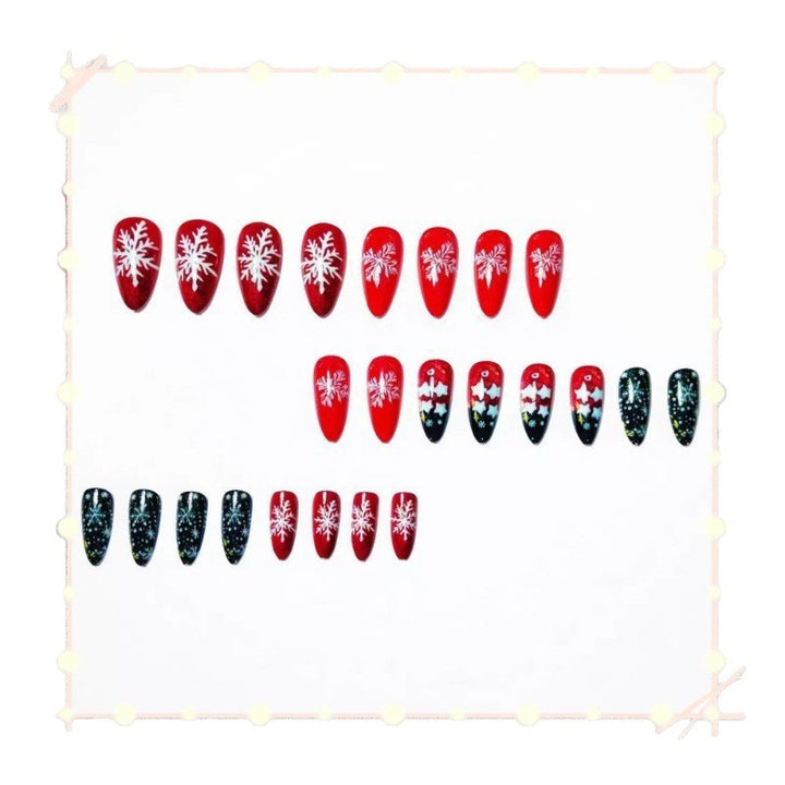 Festive Artificial Nails Bowlift