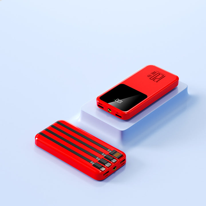 High-performance power bank with integrated digital display and fast charging function Bowlift