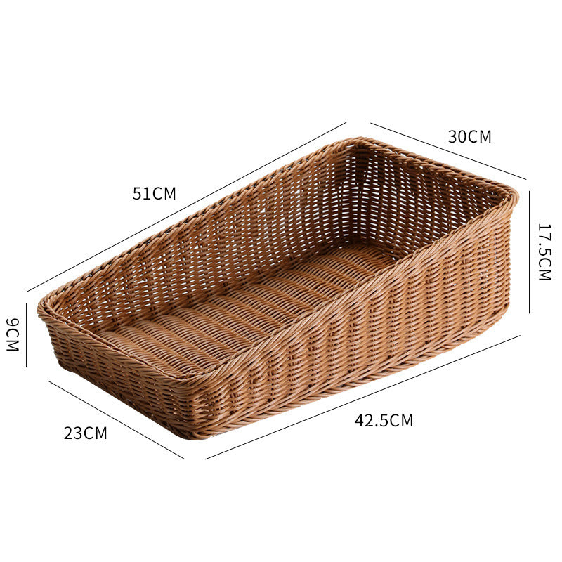 Multi-Purpose Woven Storage Basket Bowlift